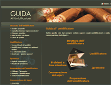 Tablet Screenshot of humidorguide.it