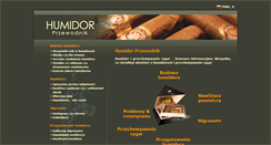 Desktop Screenshot of humidorguide.pl