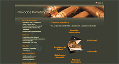 Desktop Screenshot of humidorguide.cz